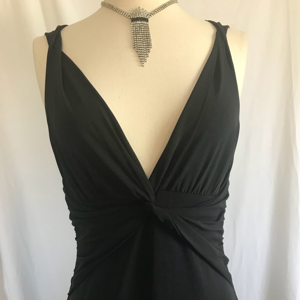 BCBGMAXAZRIA black dress - Picture 3 of 6
